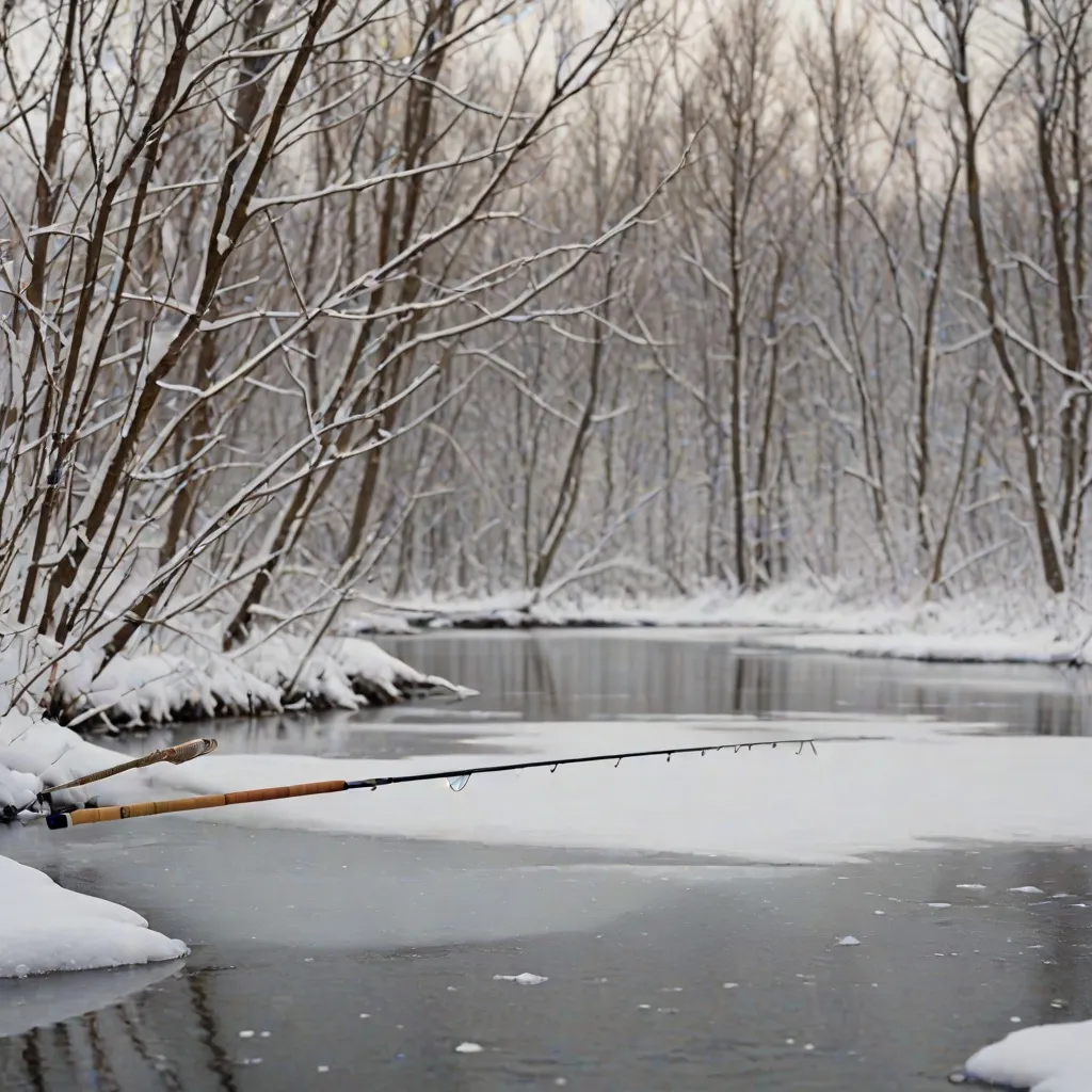 Jakie przynęty na trocie w zimie?