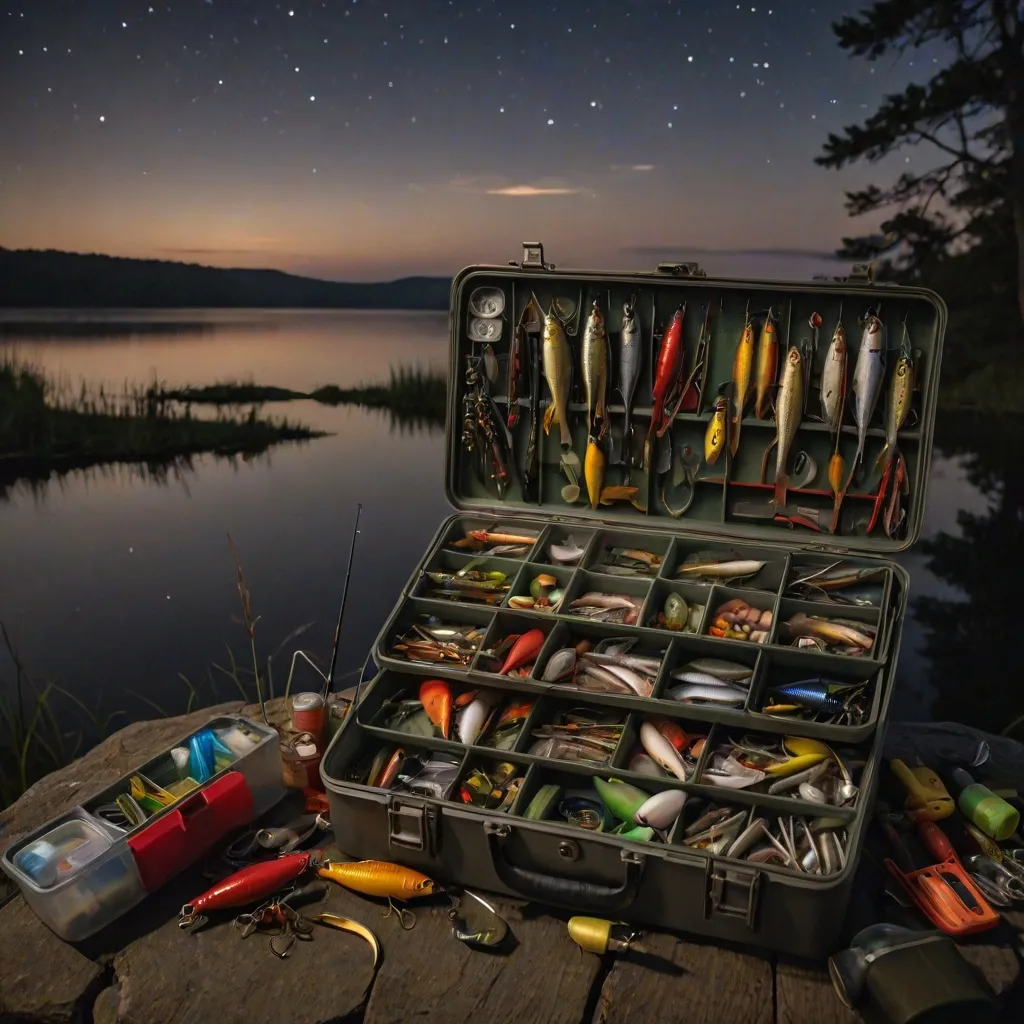 Jakie przynęty na wędkowanie nocą?