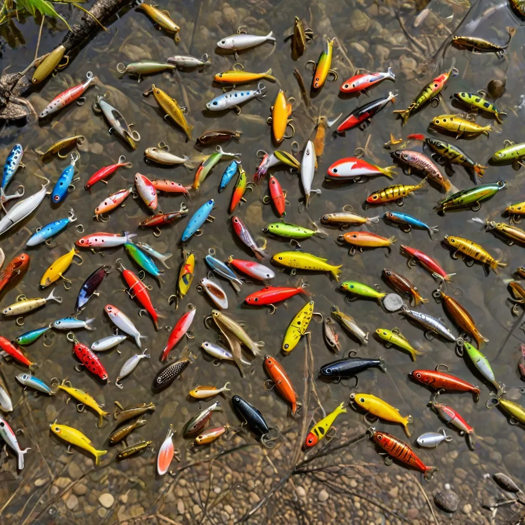 Jakie przynęty na trocie w rzece?