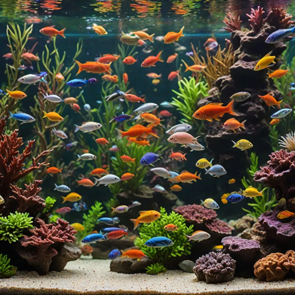 Co jedzą rybki akwariowe?