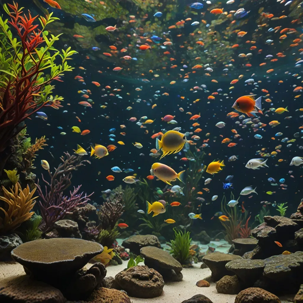 Najlepsze rybki do dużego akwarium: Jakie gatunki wybrać?