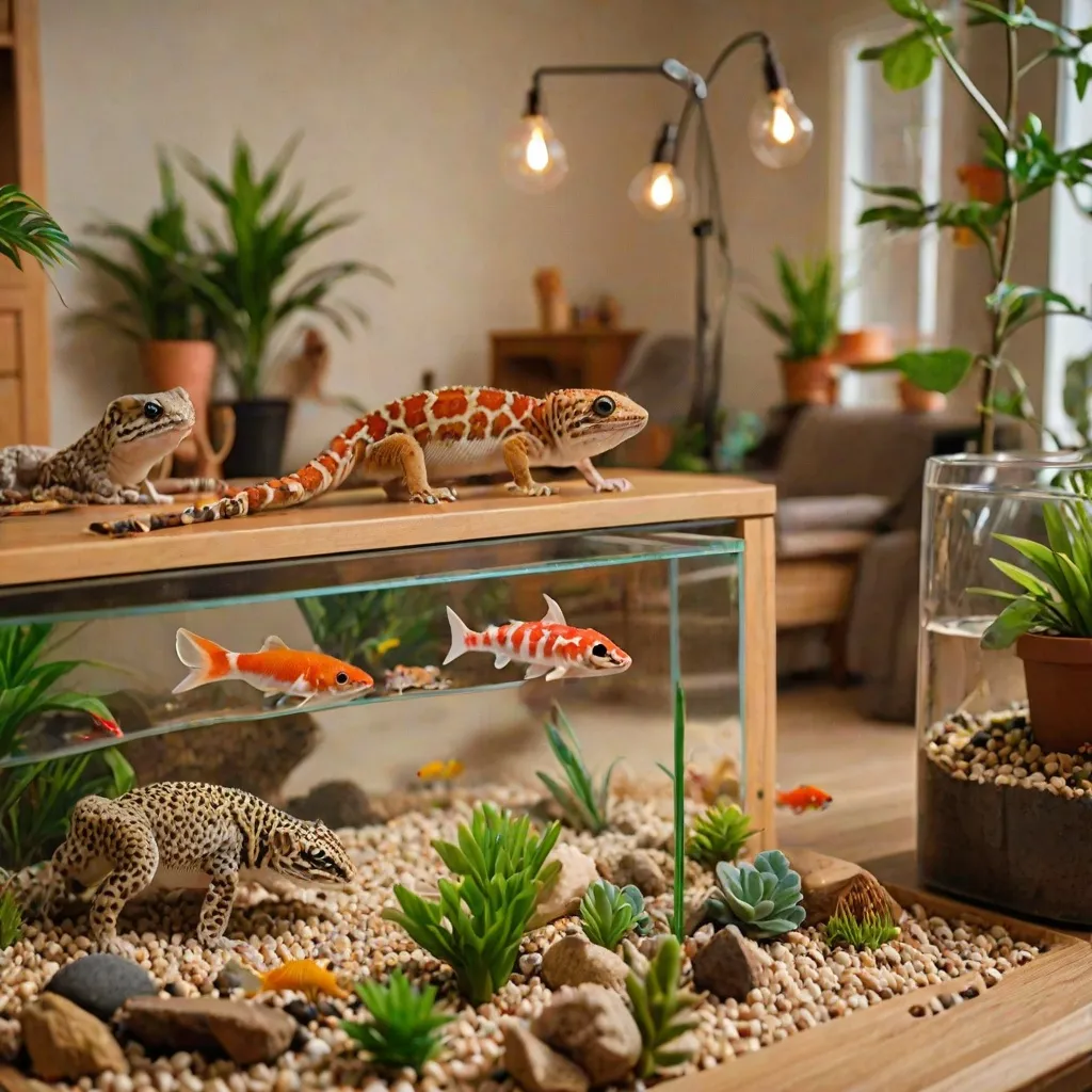 Najpopularniejsze zwierzęta domowe bez sierści?