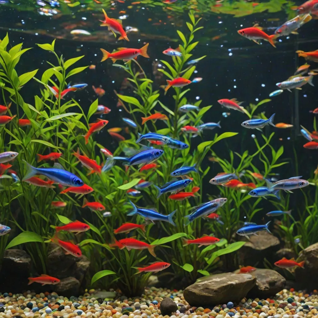 Jakie rybki można trzymać z neonkami?