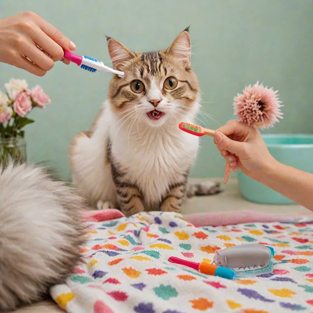 Jak myć kotu zęby? Praktyczne wskazówki